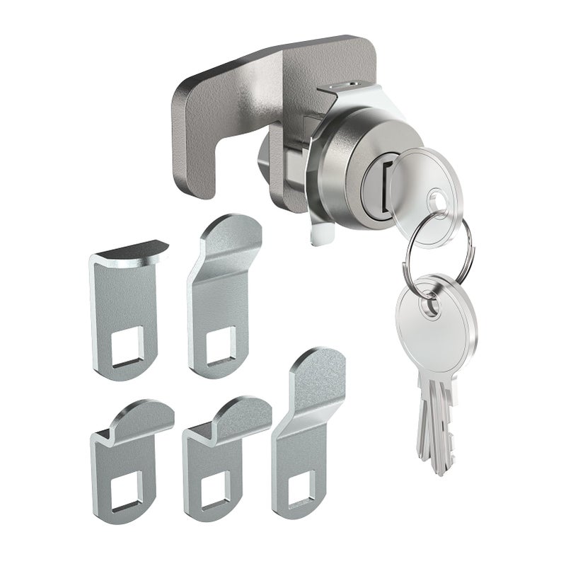 Xinxinlin L-1172C National Mailbox Lock Replacement C9100 - with 3 Keys and 6 Shaped Locking Tabs, Replacement for USPS Mailbox Key Lock - Image 1
